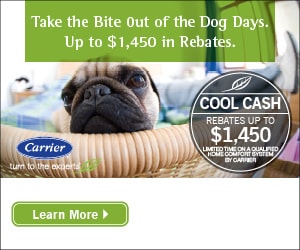 Carrier Cool Cash Rebates